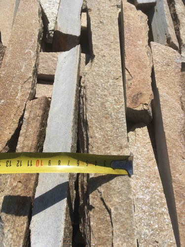 Горбушка златолит золотистый для облицовки купить в Барнаул