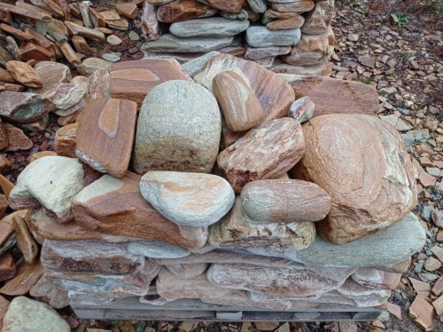 Златолит жёлтый, жёлто-зелёный глыбки и валуны для ланшафтного дизайна купить в Барнаул