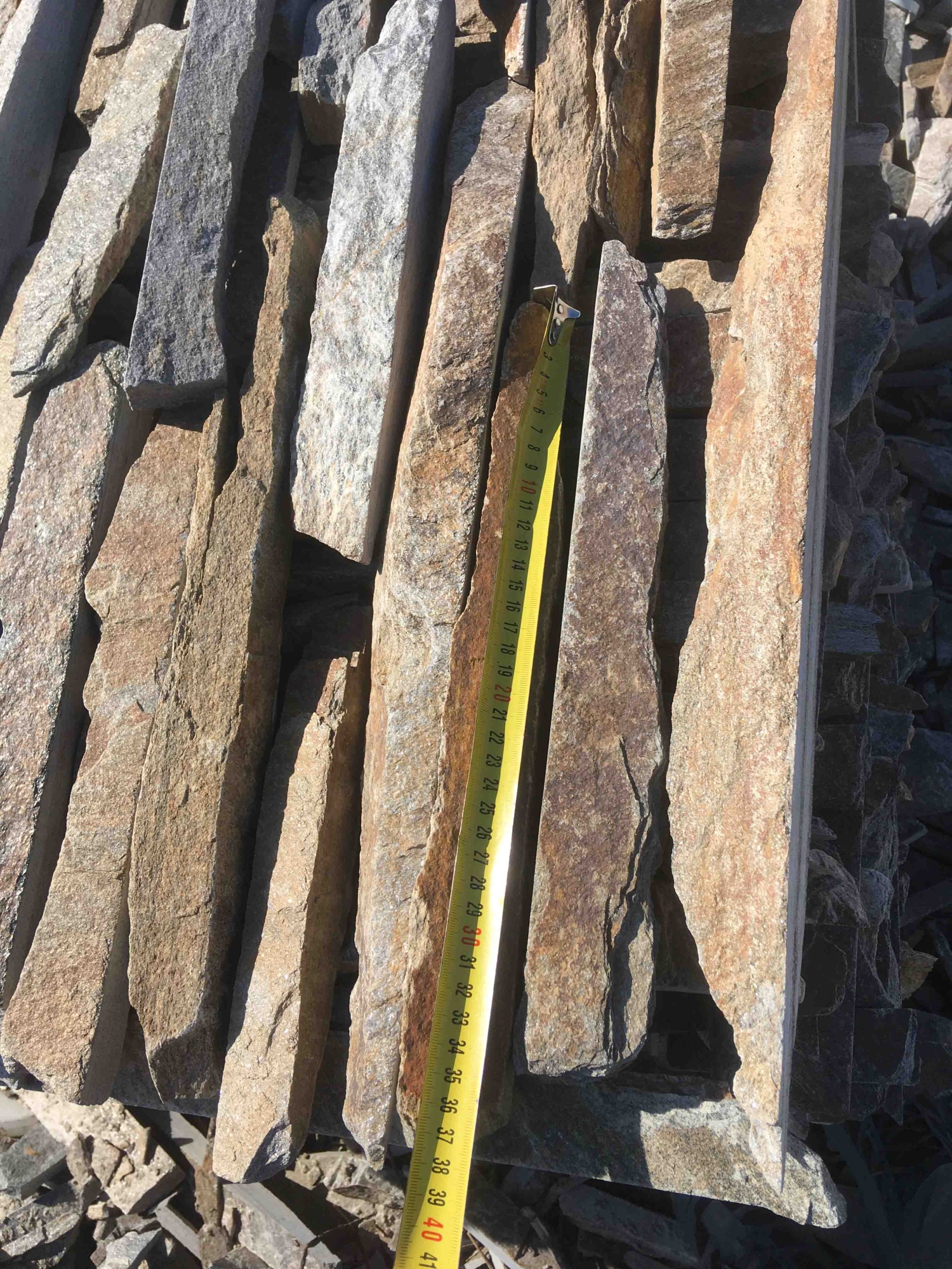 Горбушка златолит мультиколор для облицовки купить в Барнаул