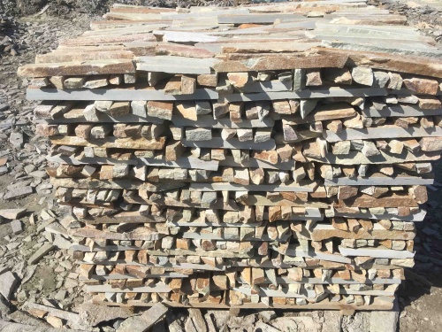 Горбушка златолит золотистый для облицовки купить в Барнаул