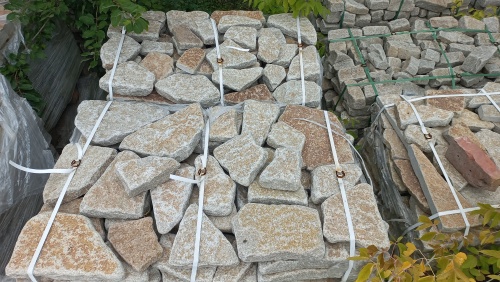 Гранитный плитняк галтованный для парковки купить в Барнаул